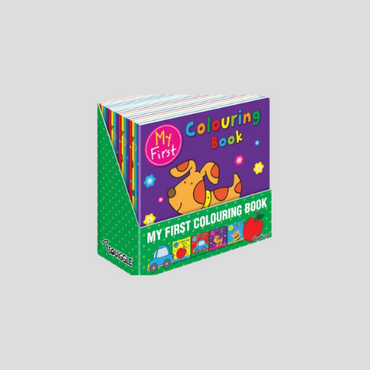 My First Coloring Adventure - 4 Unique Designs